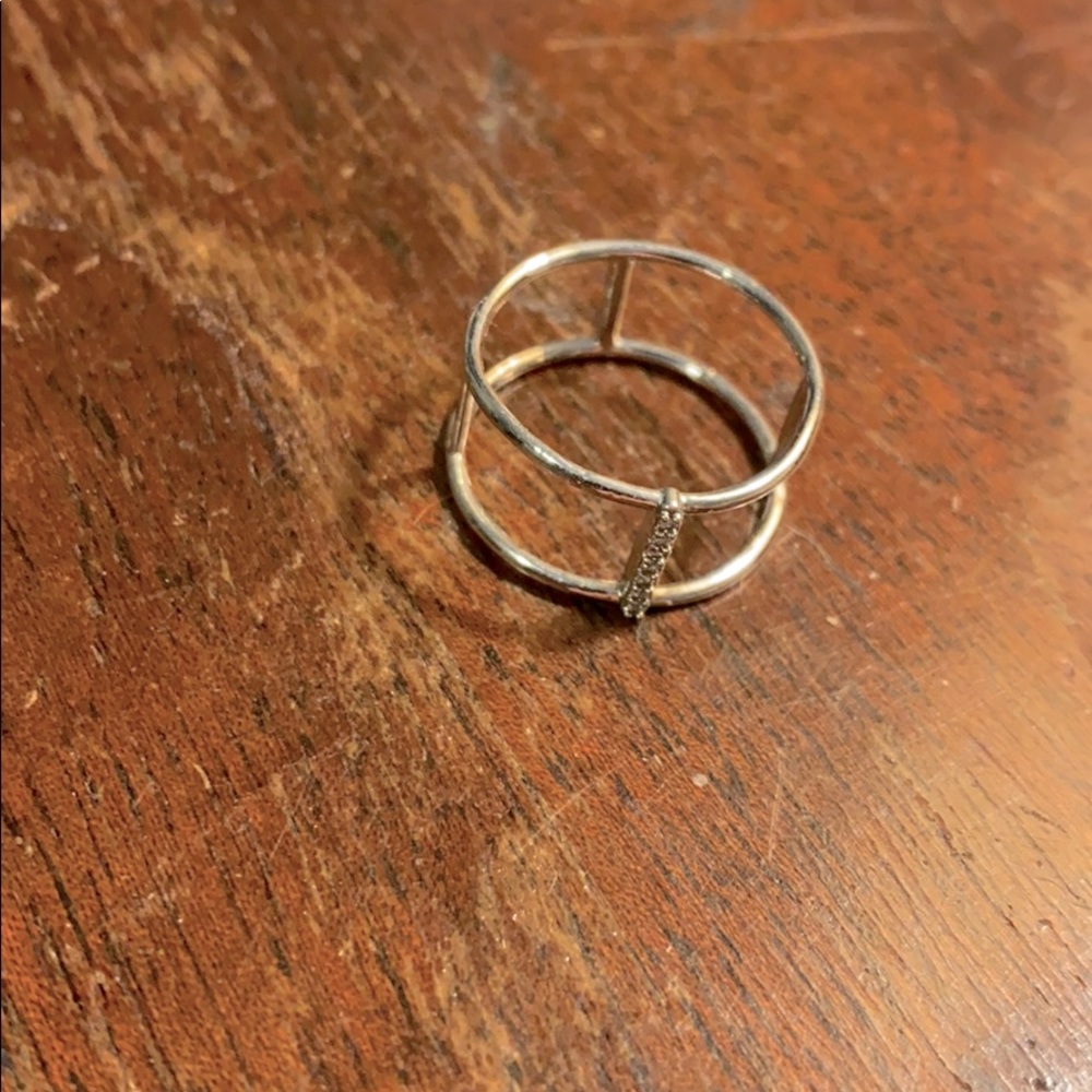 Express Size 7 Silver Ring